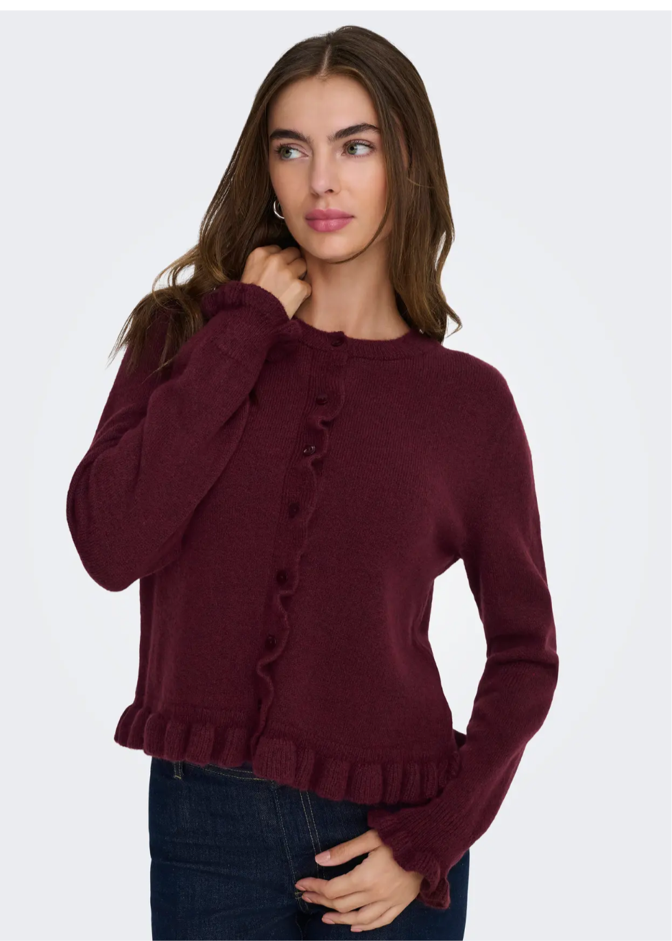 Jdyletty Frill kardigan