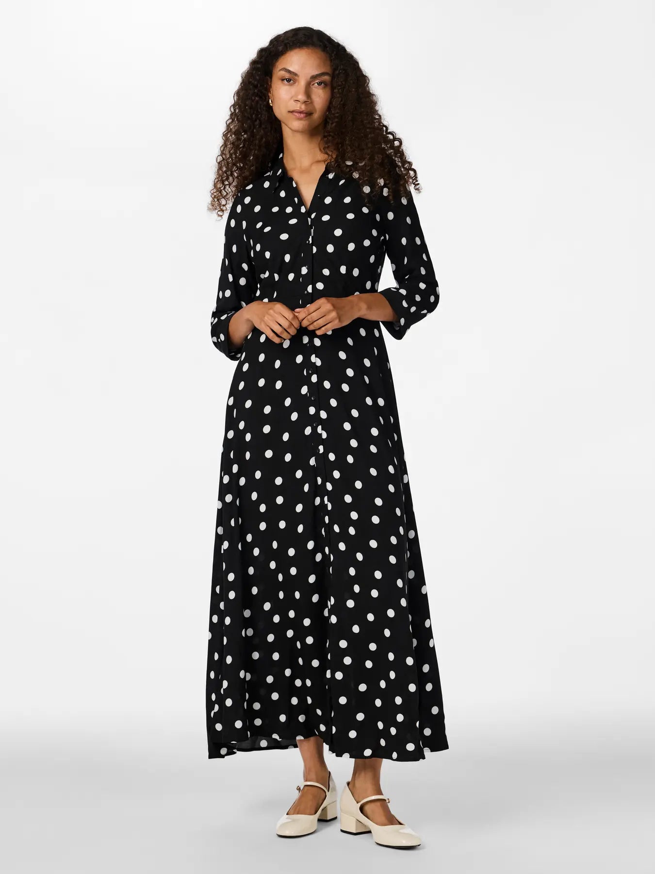 YASSAVANNA LONG SHIRT DRESS