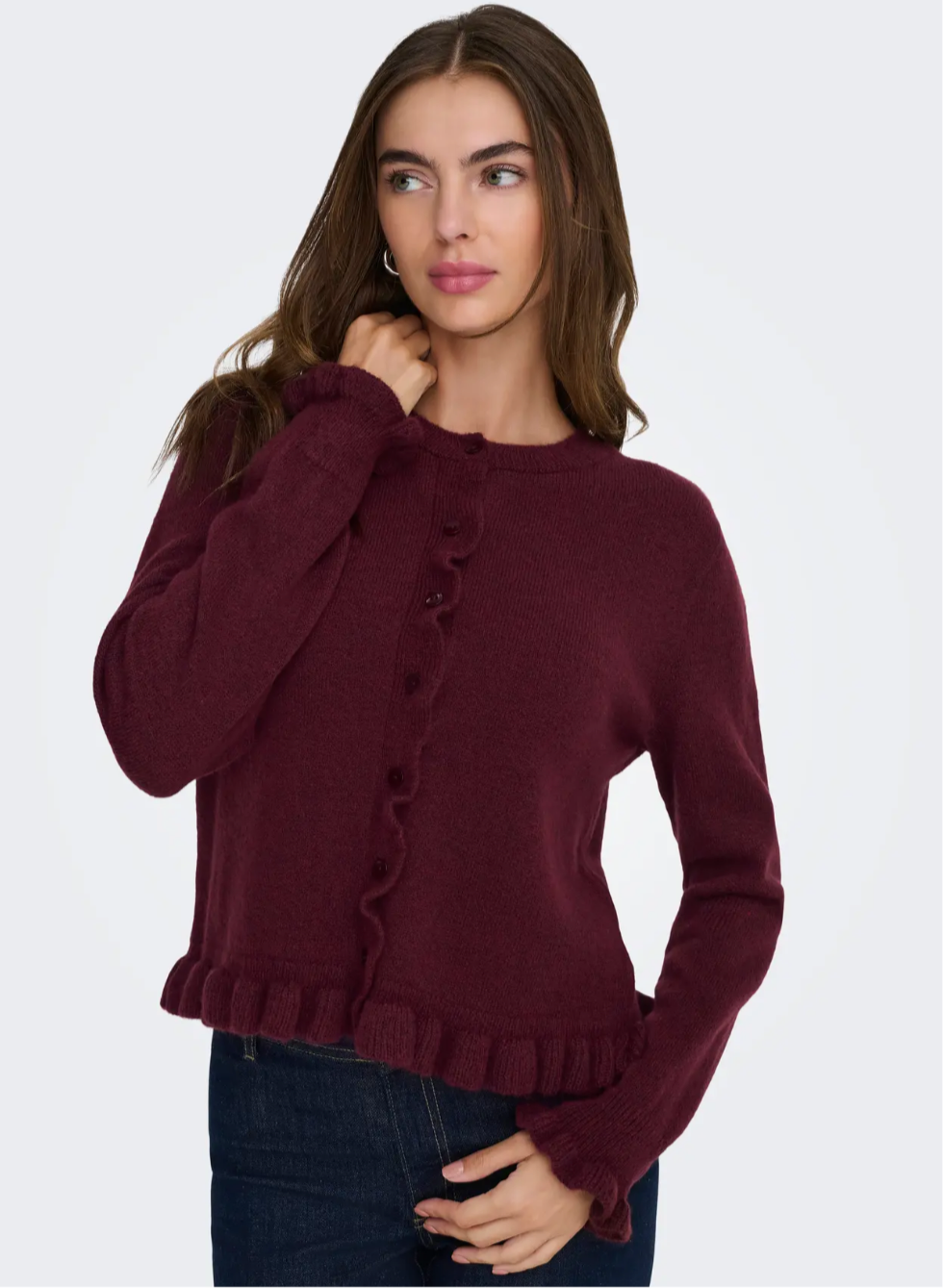 Jdyletty Frill kardigan