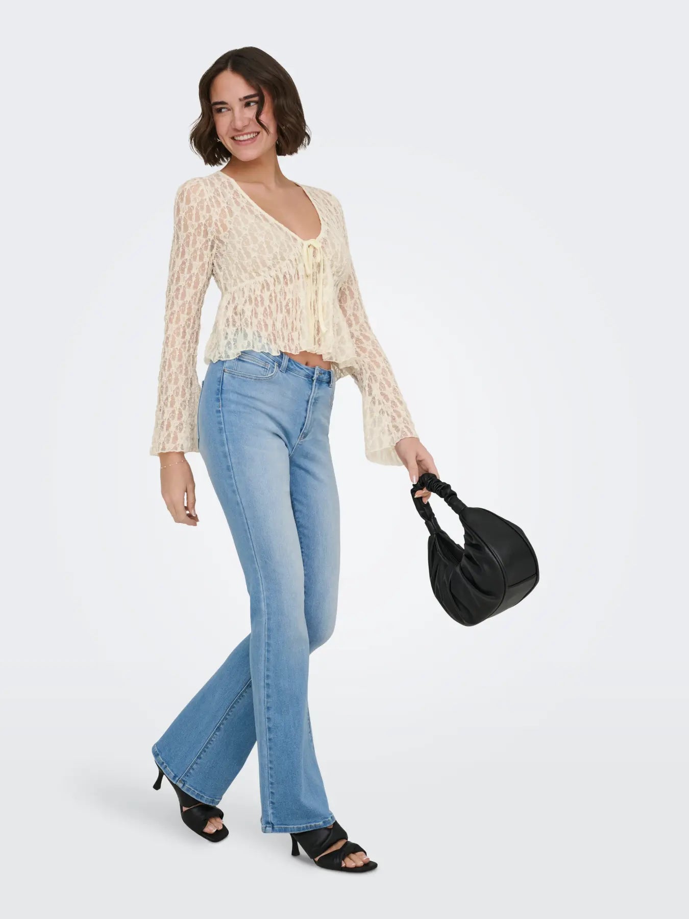 ONLAYA LACE CARDGIAN JRS
