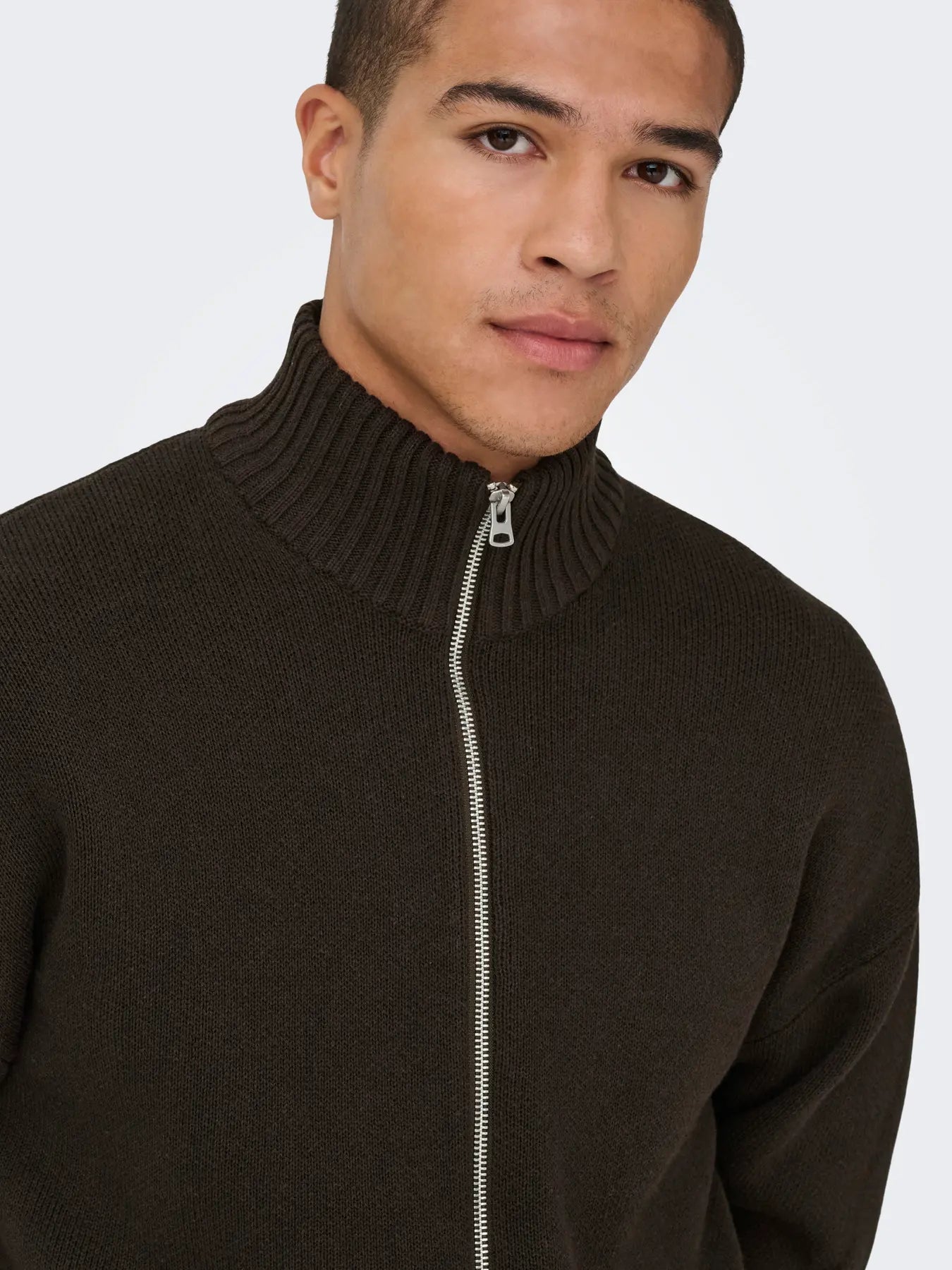 ONSBLAKE DS HIGH NECK CARDIGAN KNIT