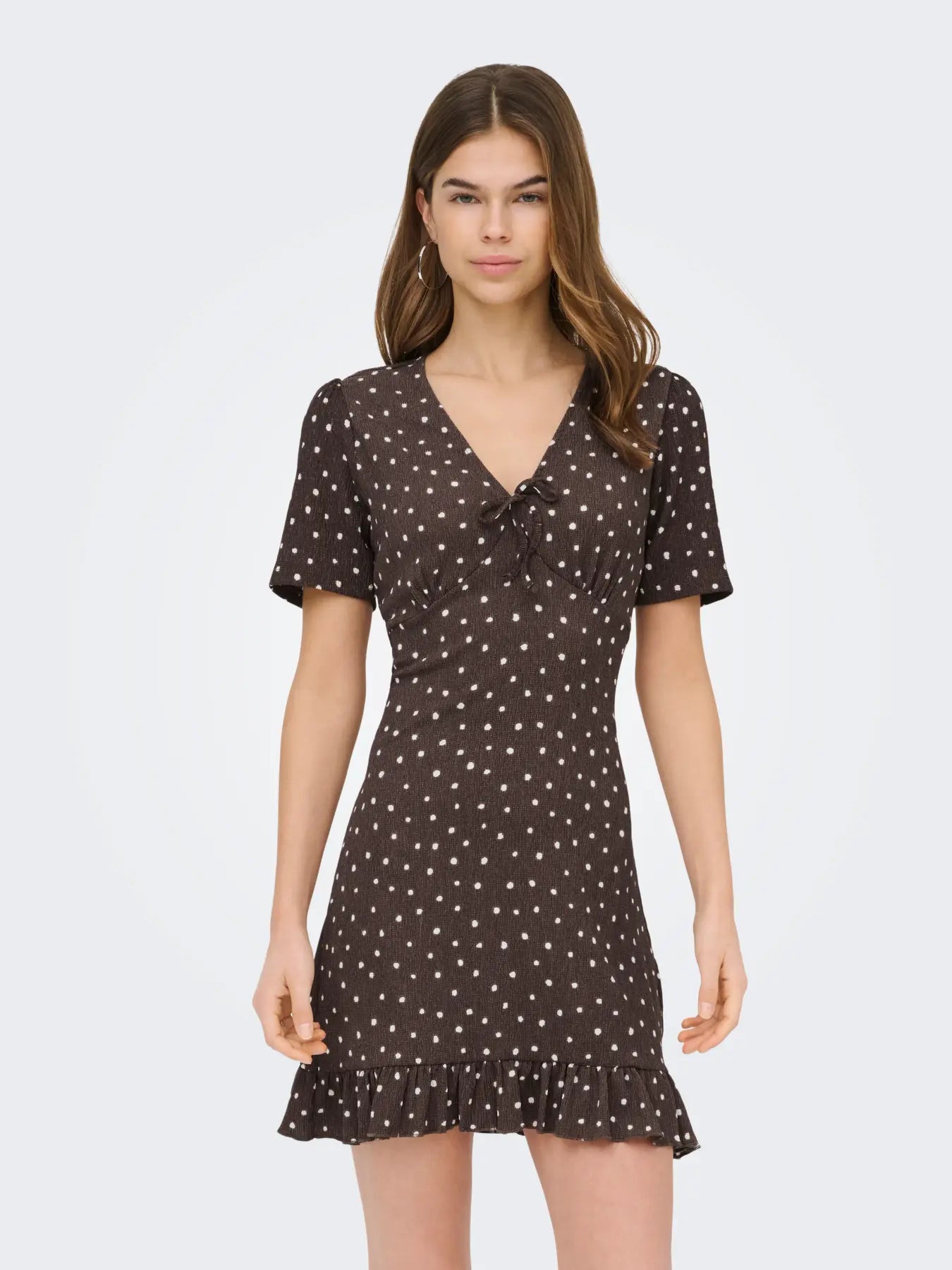 ONLMOLLY S/S V-NECK DRESS JRS