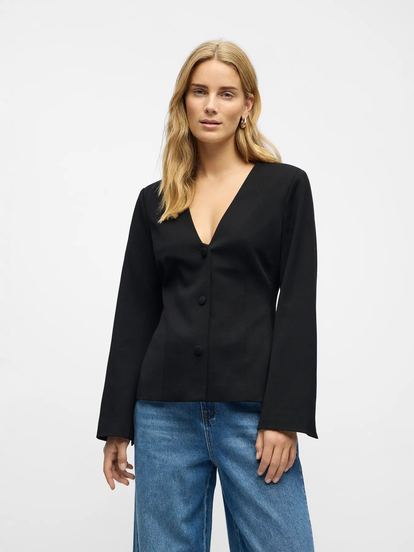 OBJARIA LISA L/S RE BLAZER