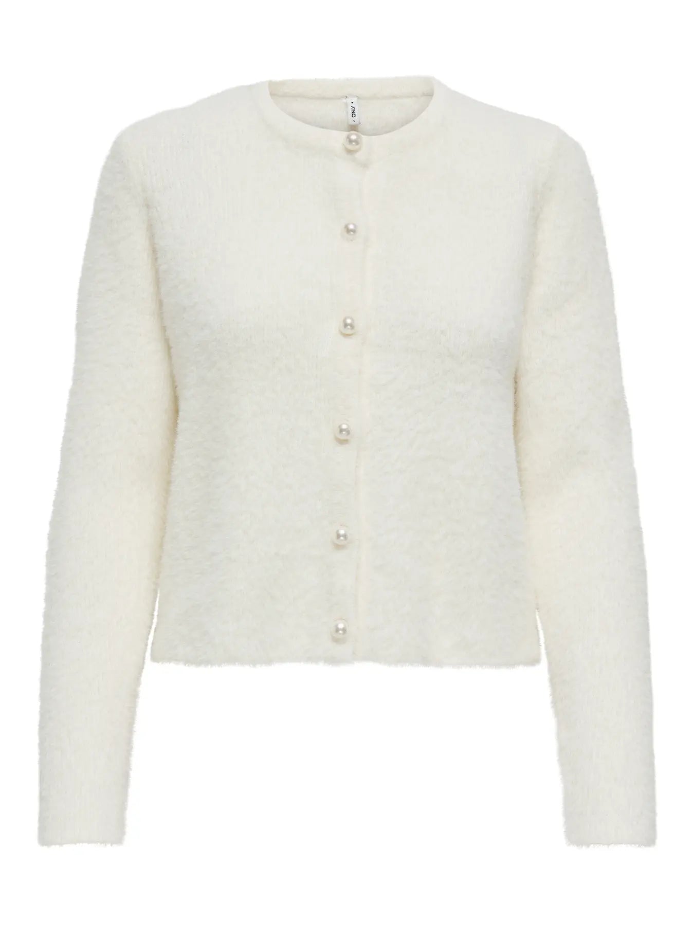 ONLPETRA LS PEARL O-NECK CARDI CC KNT
