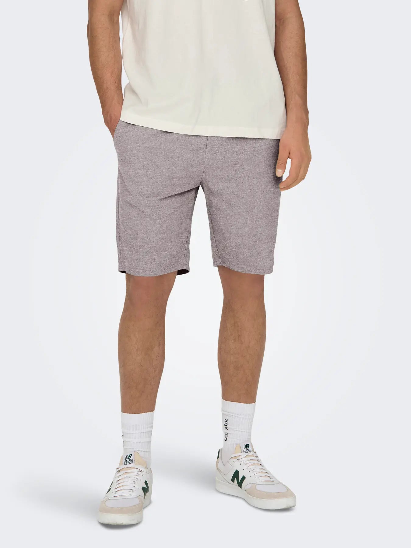 ONSLINUS 0007 COT LIN SHORTS