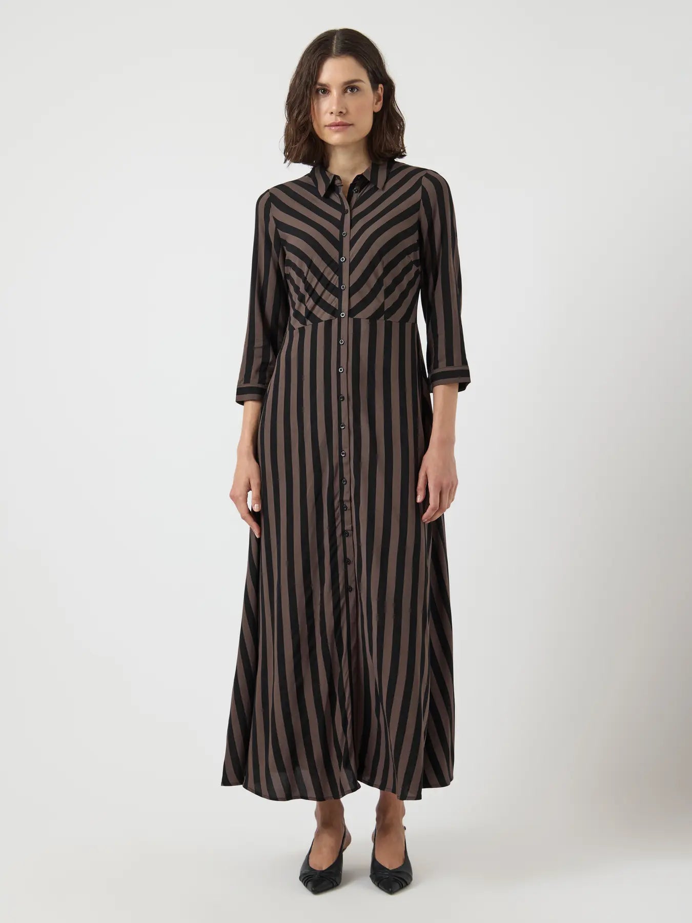 YASSAVANNA LONG SHIRT DRESS