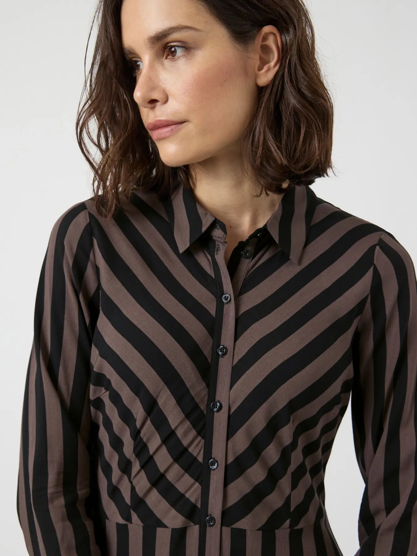 YASSAVANNA LONG SHIRT DRESS