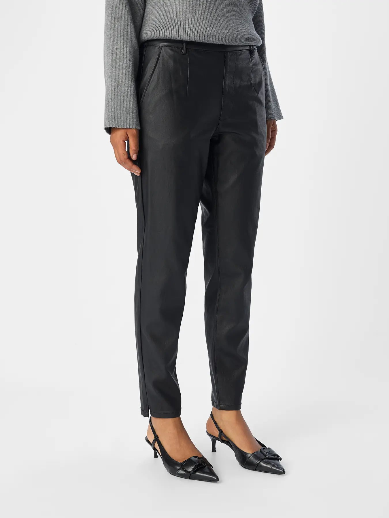 OBJBELLE LISA COATED PANT