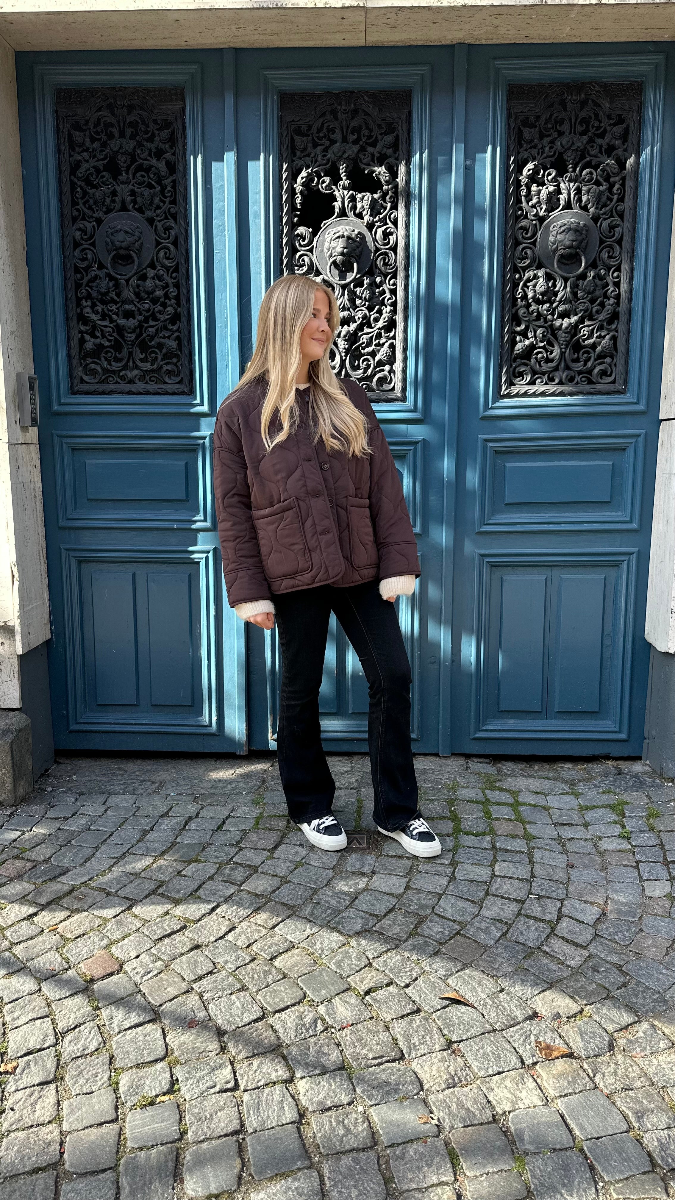 OBJALLIE LS LO QUILTED JACKET
