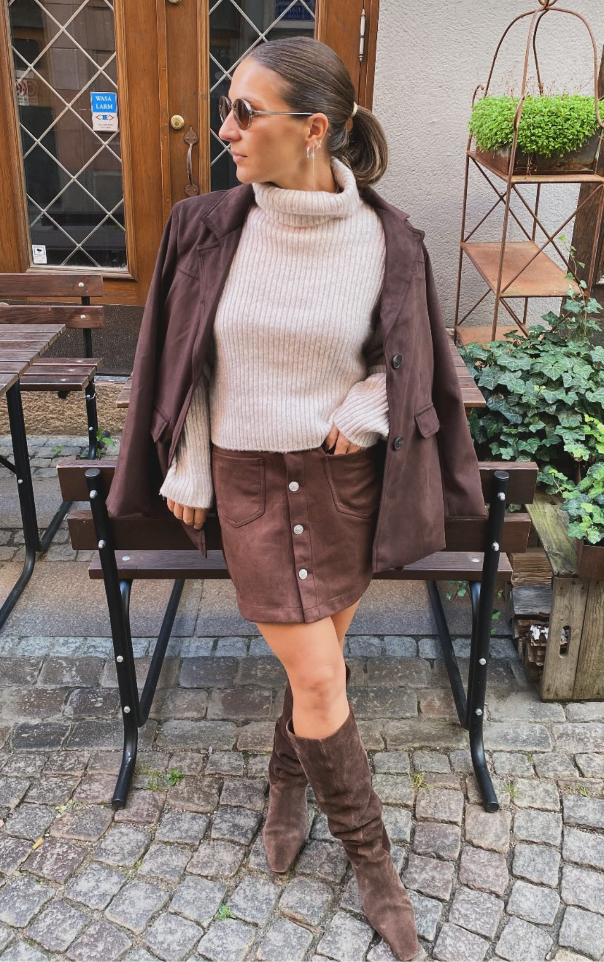 ONLAMAZING-STINA FAUX SUEDE SKIRT