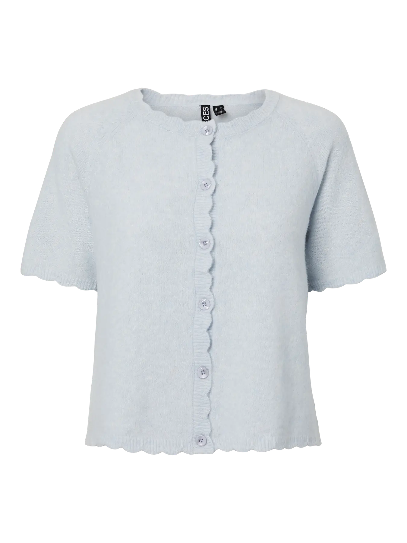 PCRATH SS O-NECK KNIT CARDIGAN