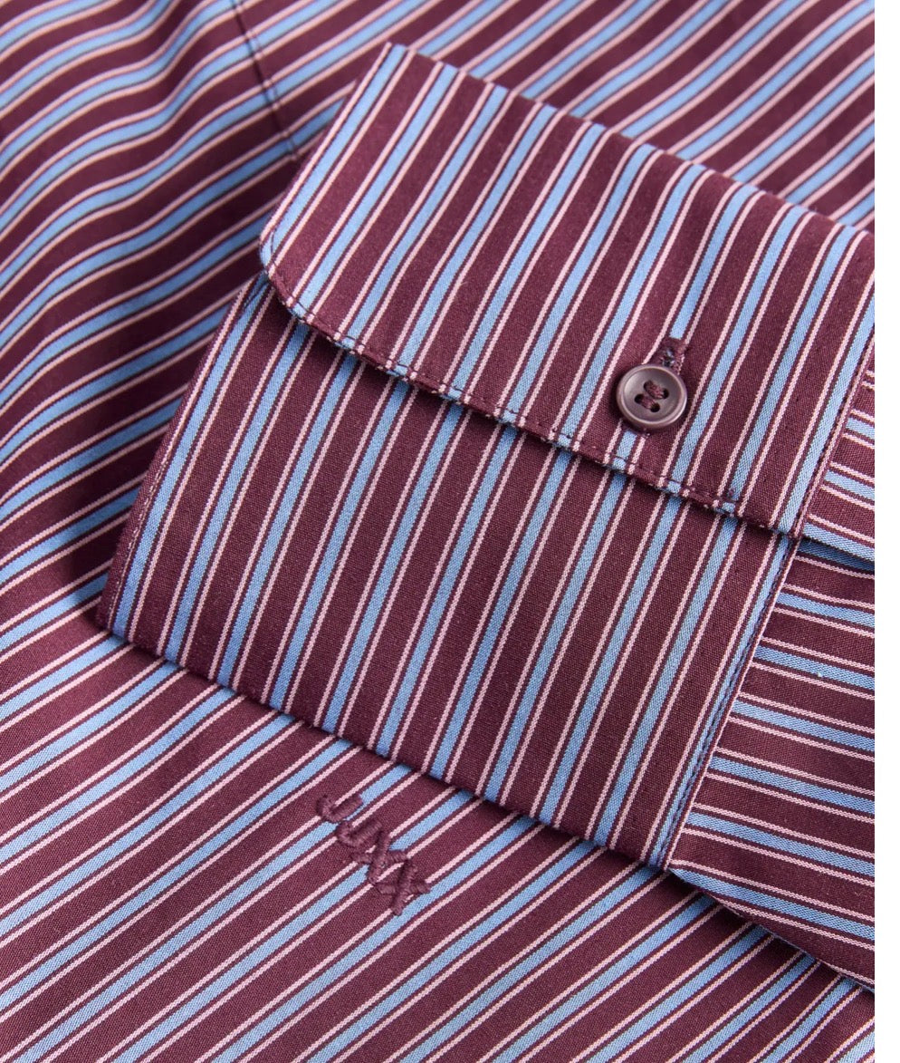 JXJAMIE LS RELAXED POPLIN SHIRT