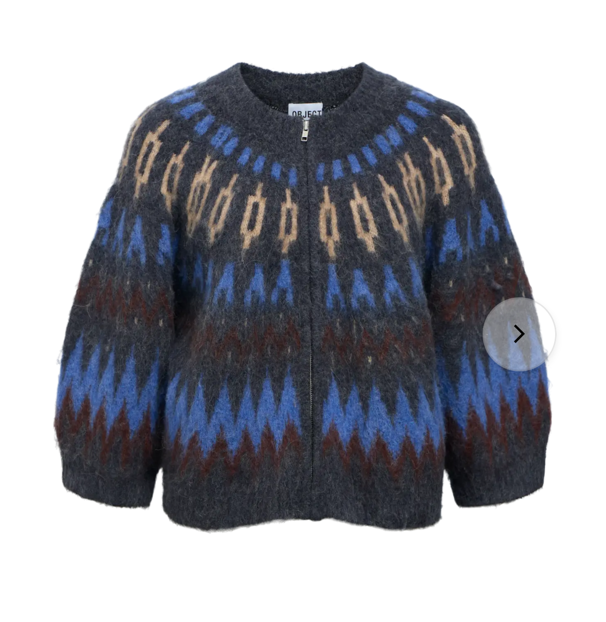 OBJJAADE DIANA S/S RE KNIT CARDIGAN