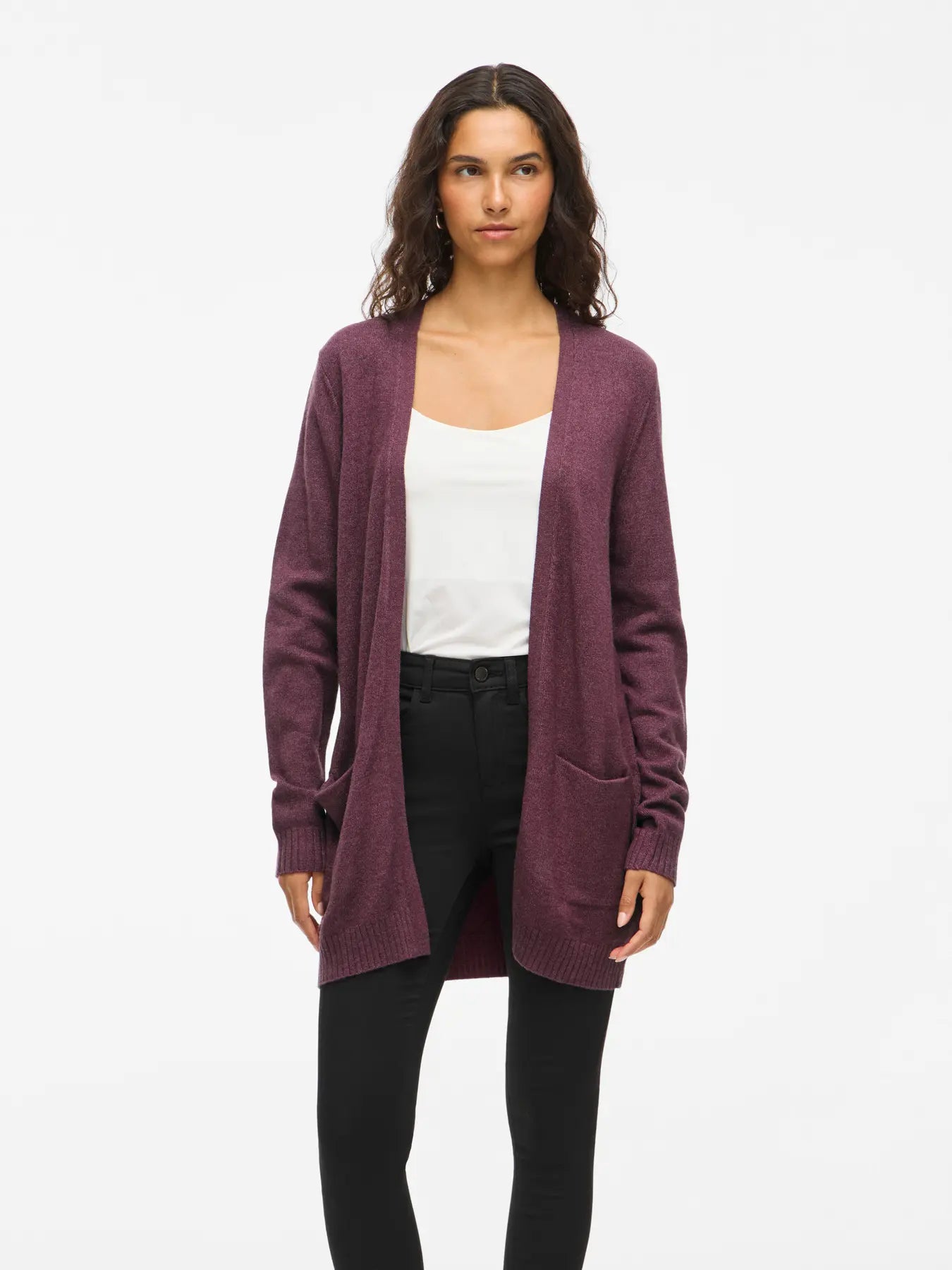 VIRIL OPEN L/S KNIT CARDIGAN