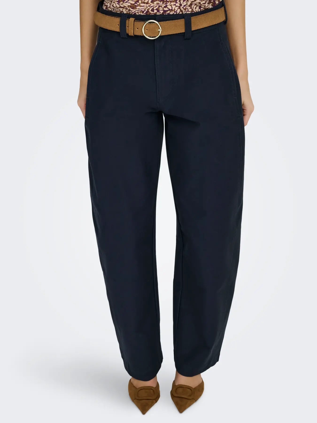 ONLCLAIR MW BARREL PANT PNT