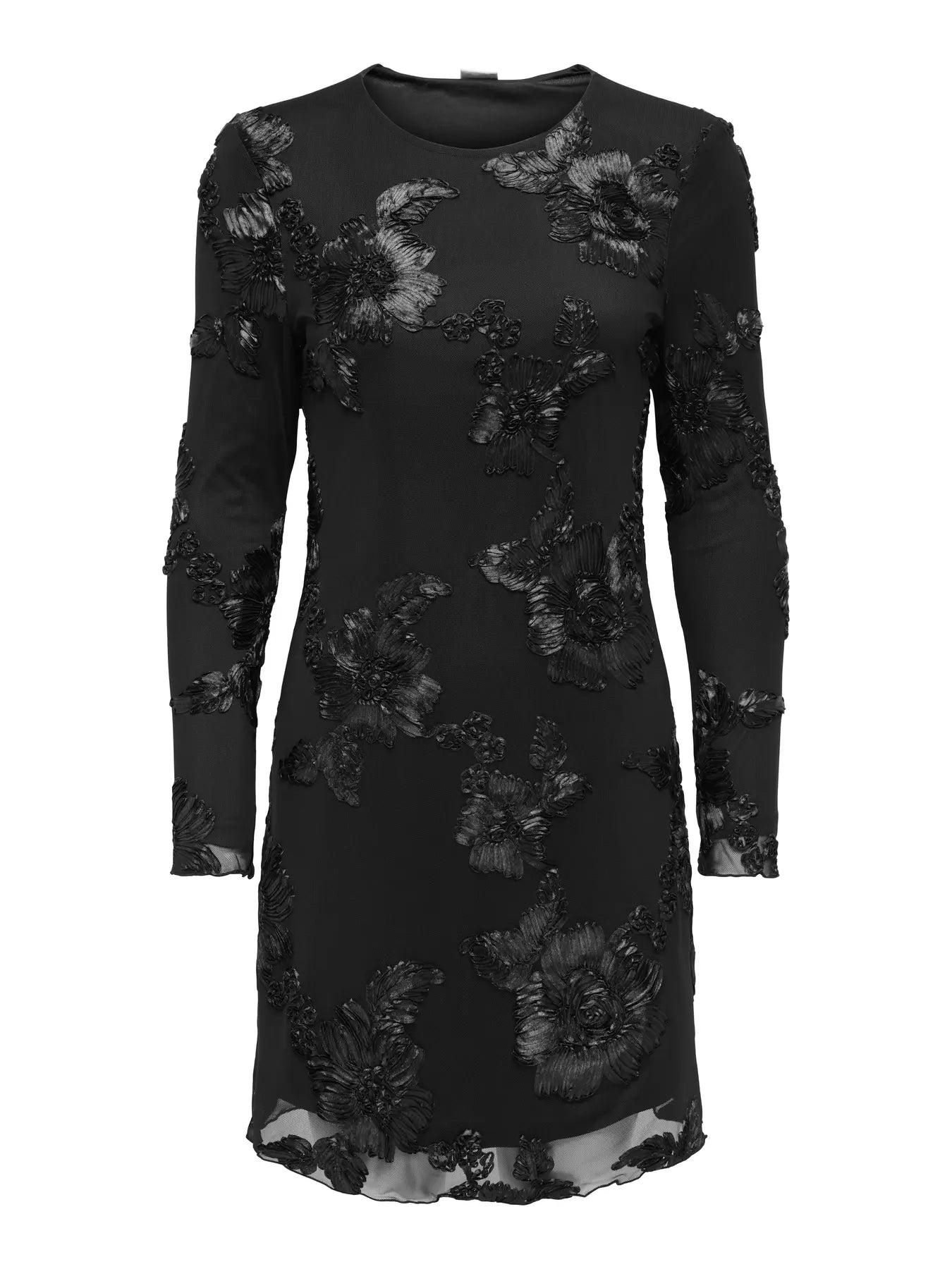 JDYCASABLANCA L/S MESH SHORT DRESS JRS
