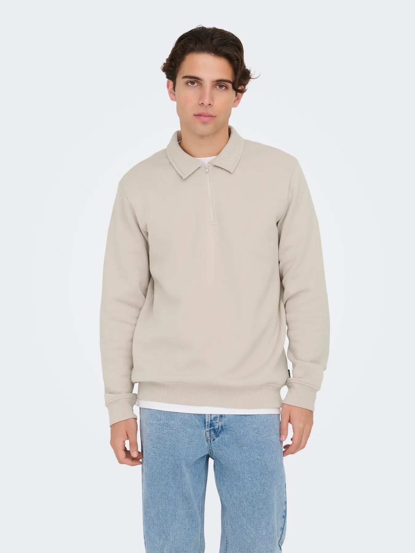 ONSCERES 1/4 ZIP SWEAT POLO