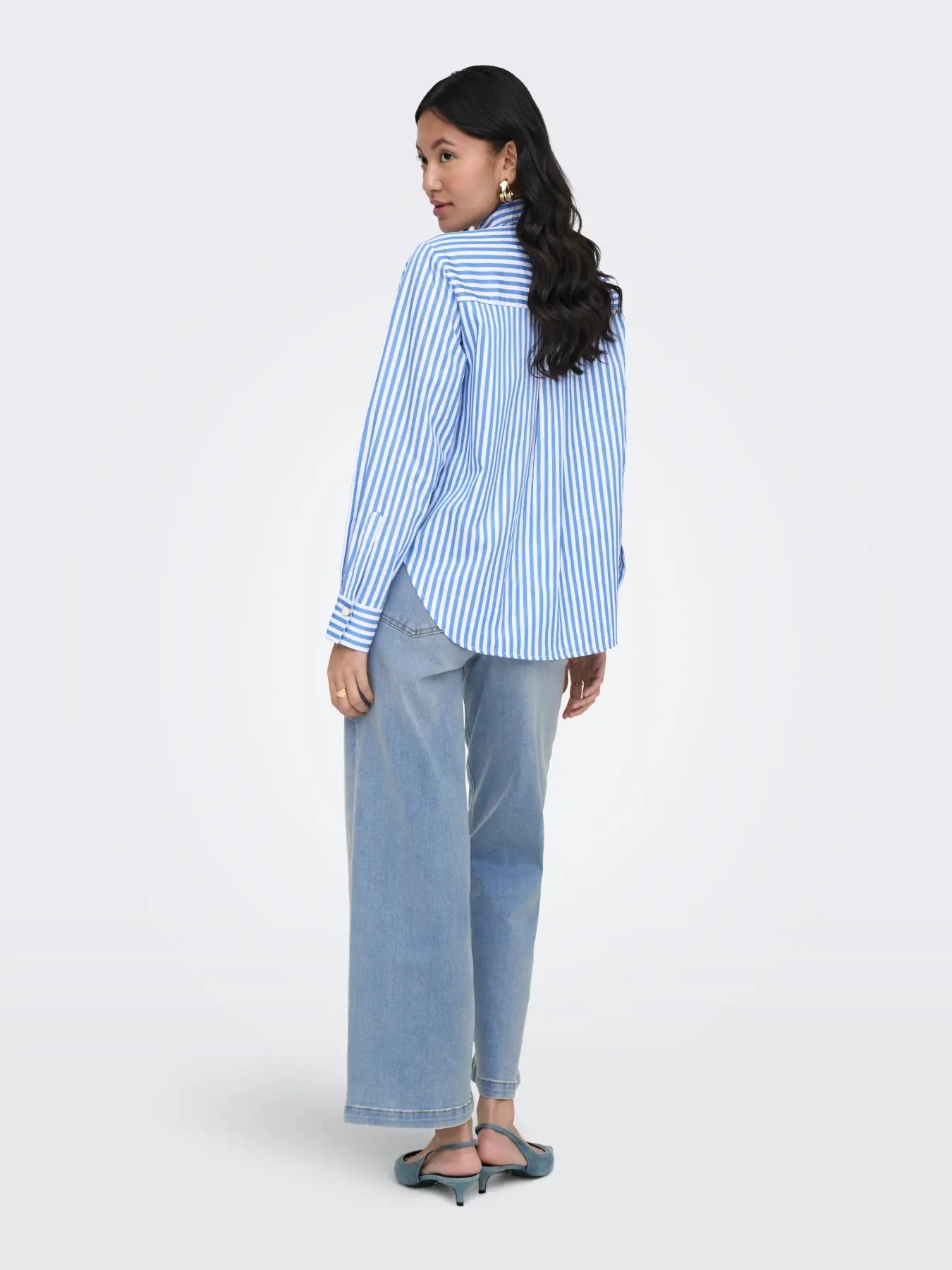 ONLMADISON BLUSH HW CP WD DNM CRO371