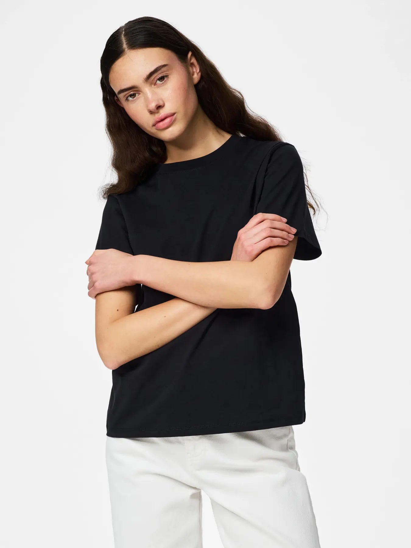 PCRIA SS SOLID TEE JRS