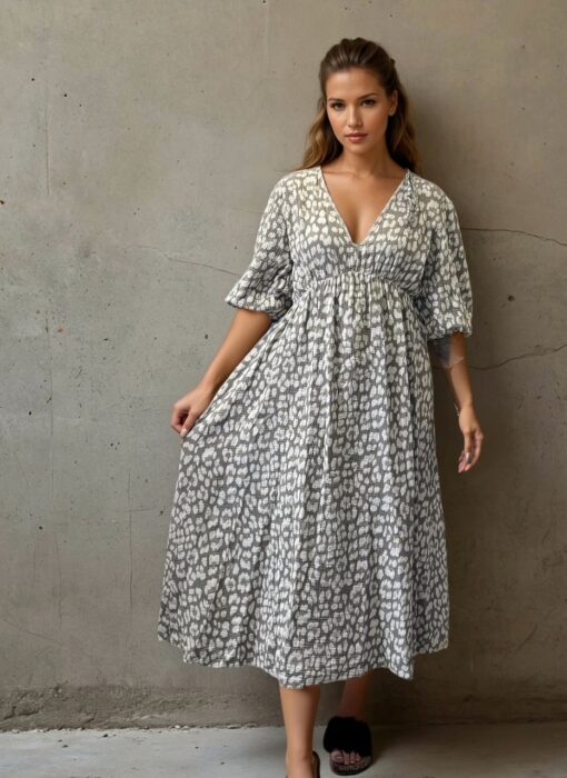 Summerdress Flower Beige Jörlevik