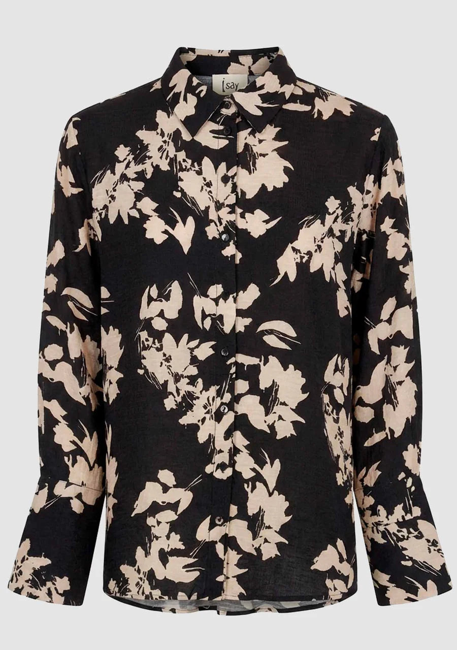 ne Shirt - Black w/Cream