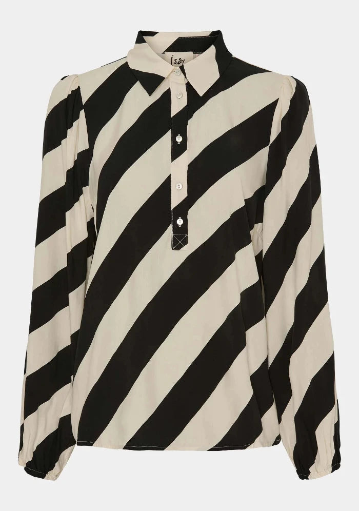 Asta Blouse - Luxury stripe