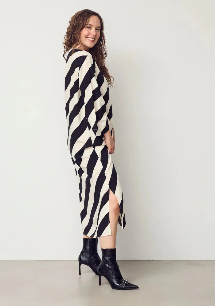 Asta New Dress - Luxury stripe