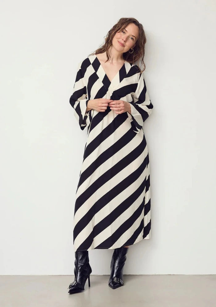 Asta New Dress - Luxury stripe