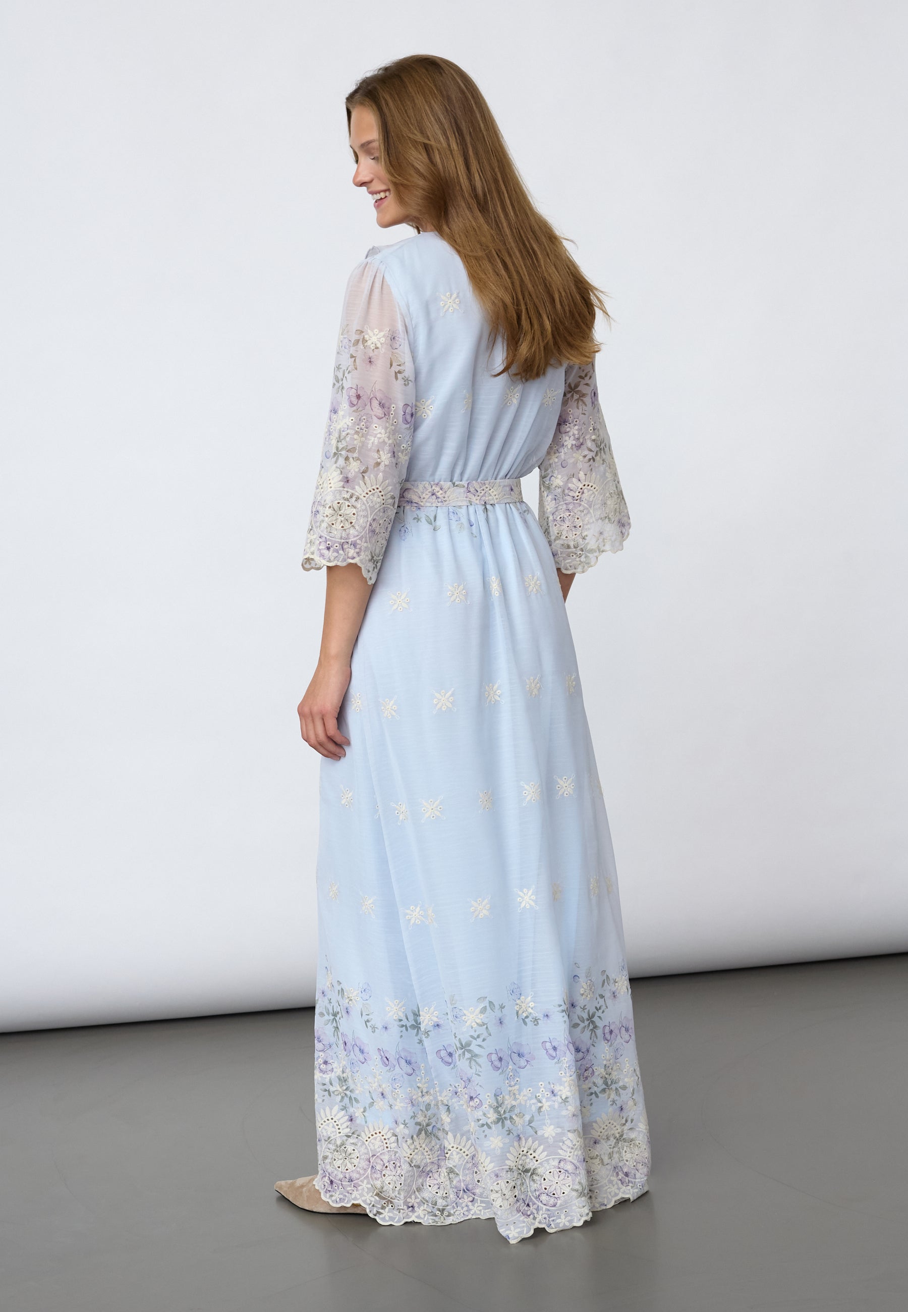 GERINE DRESS BLÅ