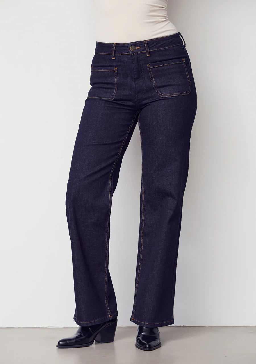Bologna New Jeans - Unwashed Denim
