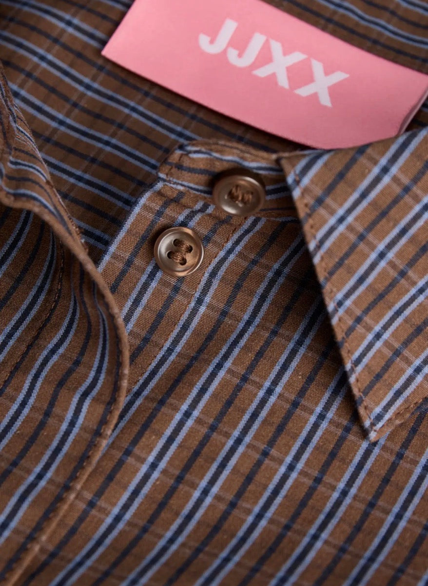 JXJAMIE LS RELAXED POPLIN SHIRT
