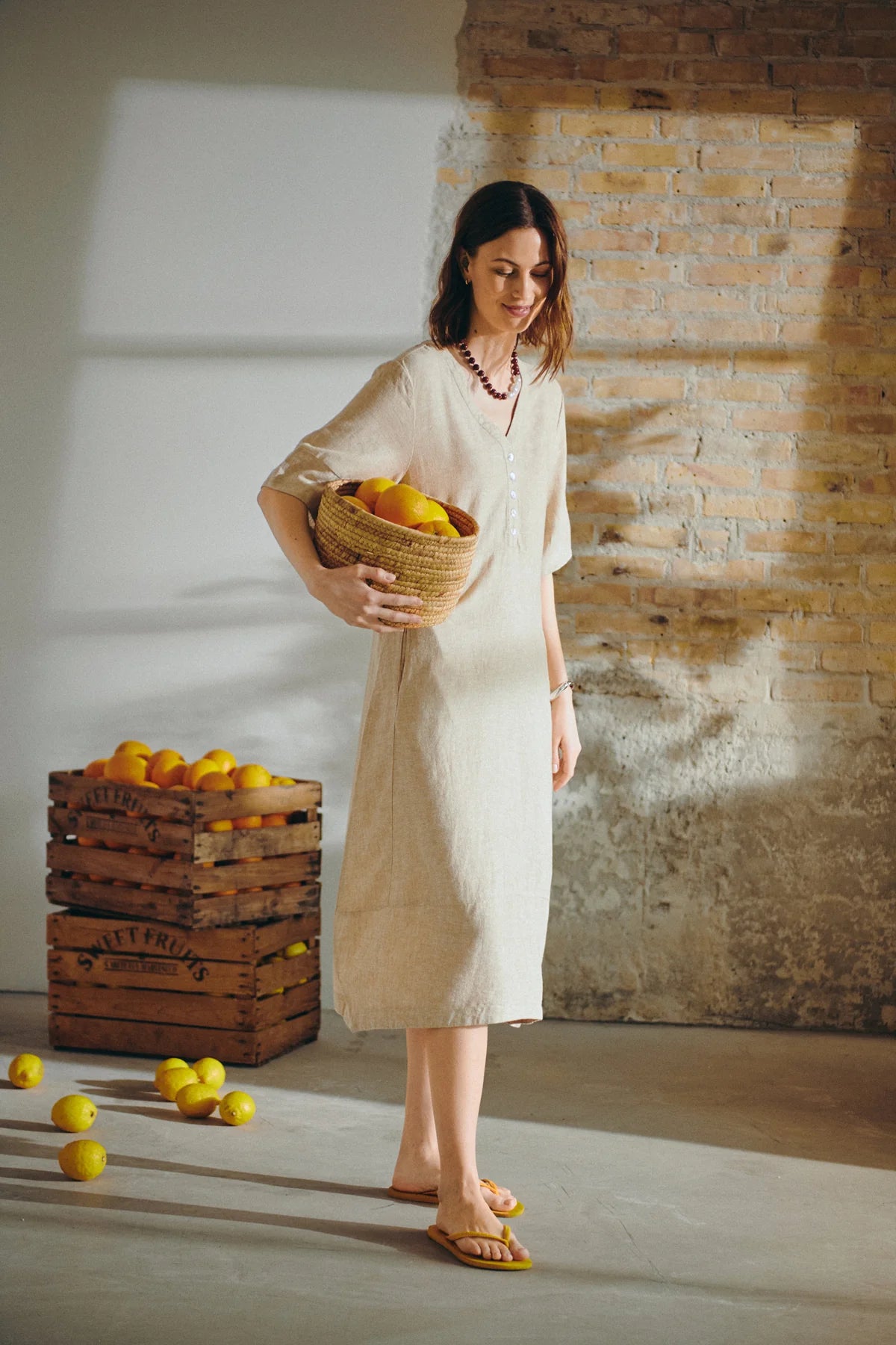 FQLAVA - LINEN DRESS