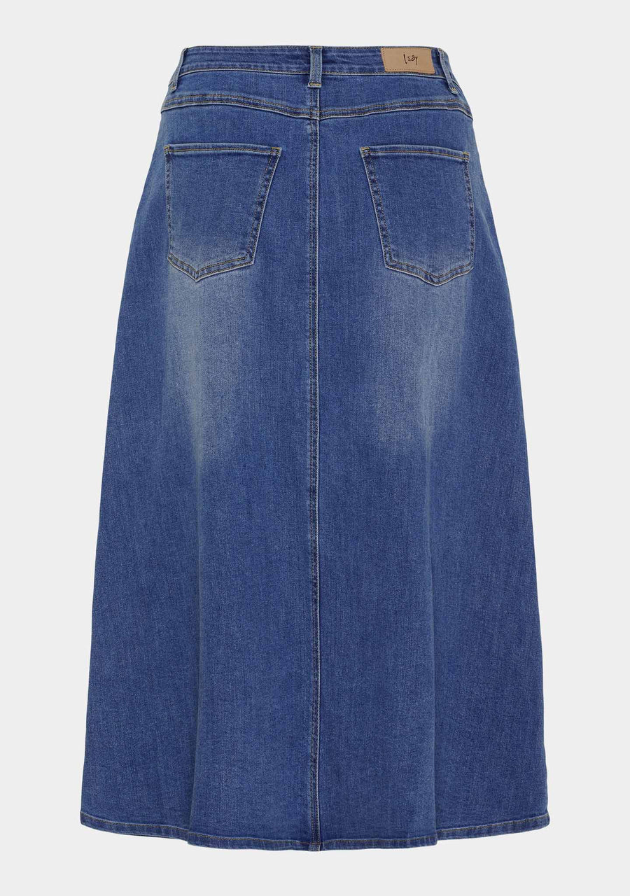 Carpi Denim Skirt - Basic Denim Wash