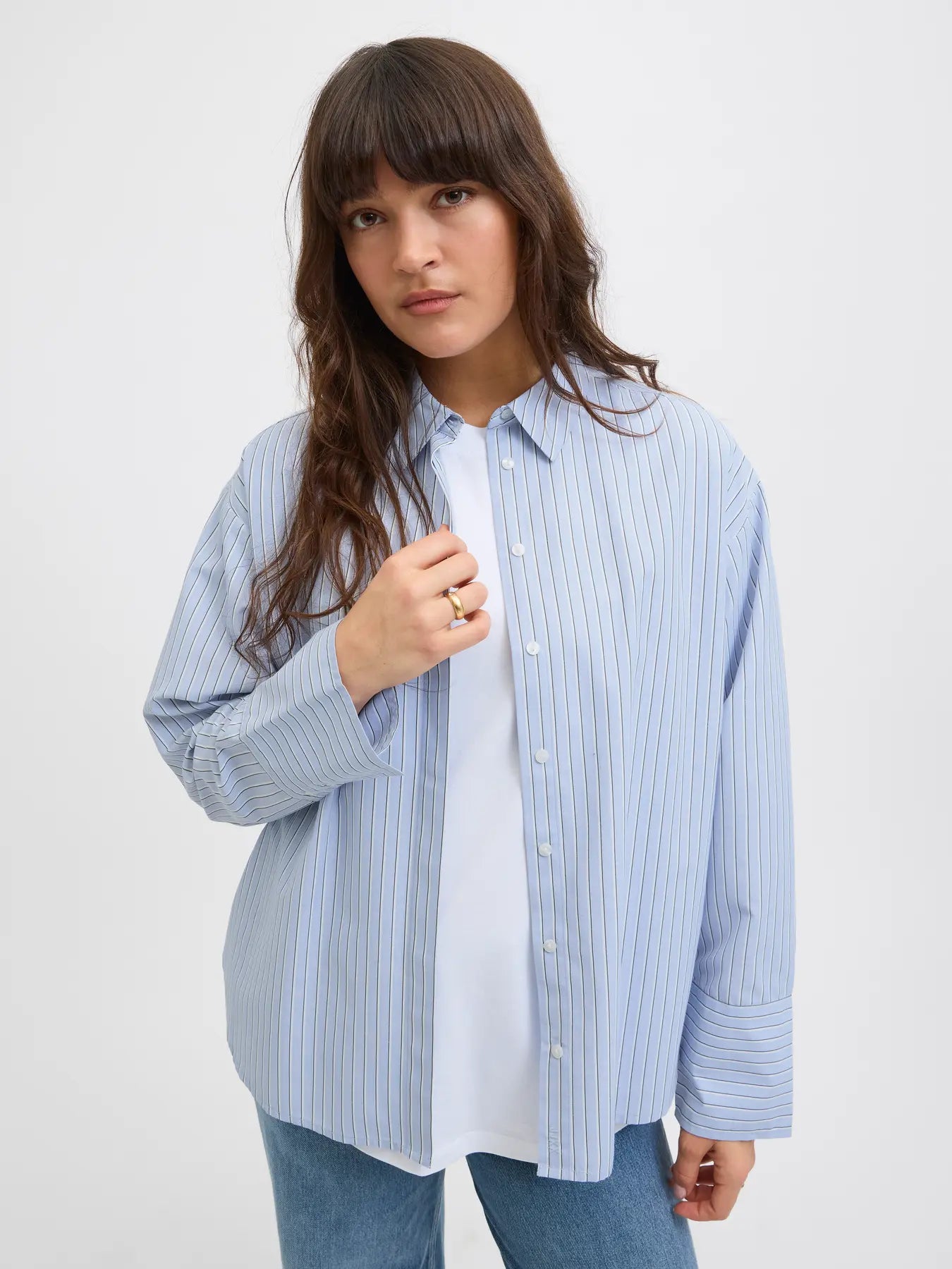 JXCARO POPLIN LS RLX SHIRT