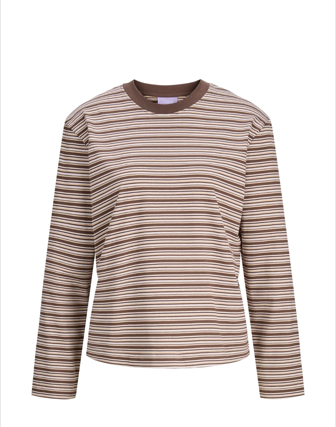 JXSOPHIA BOXY LS STRIPE TEE JRS