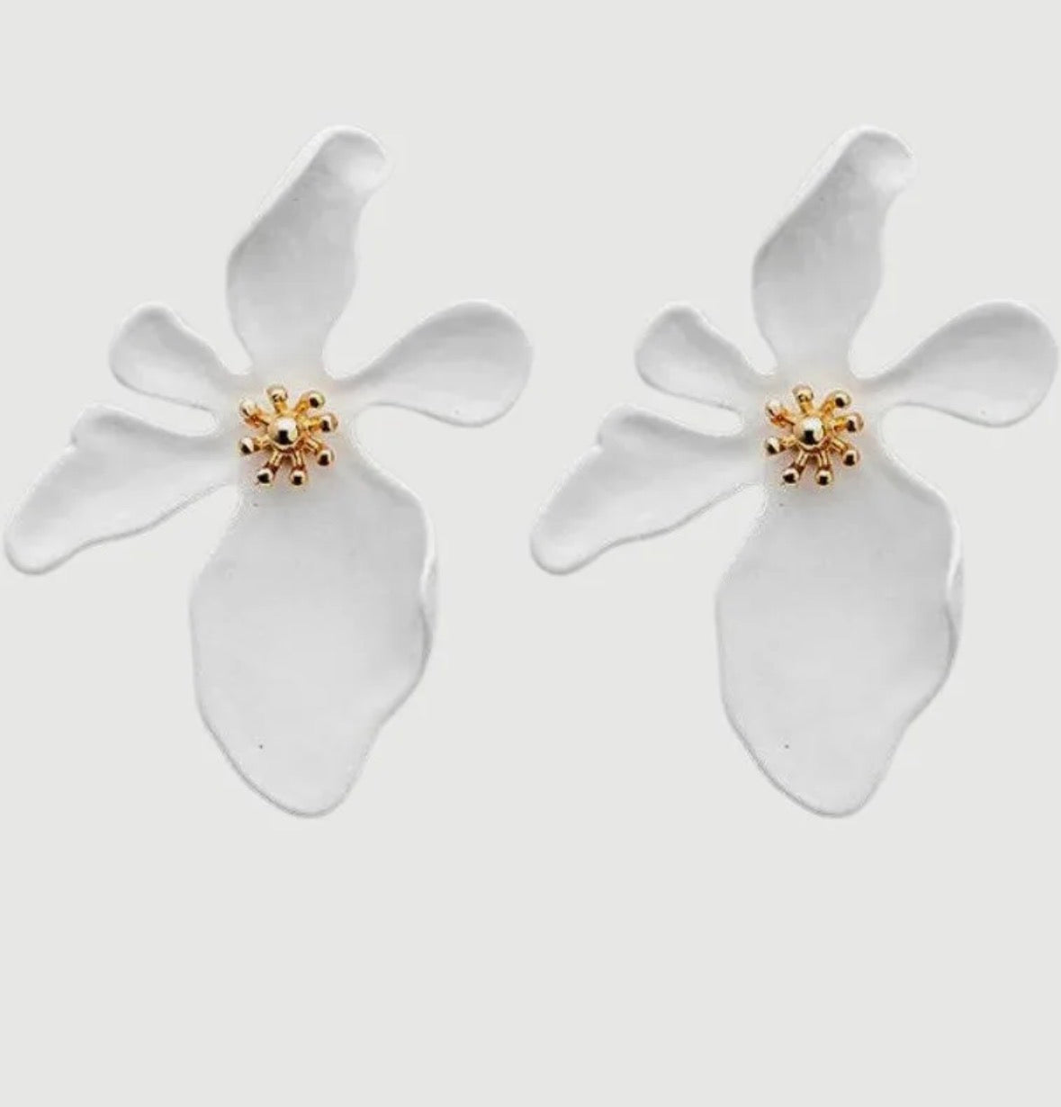 Flower earings