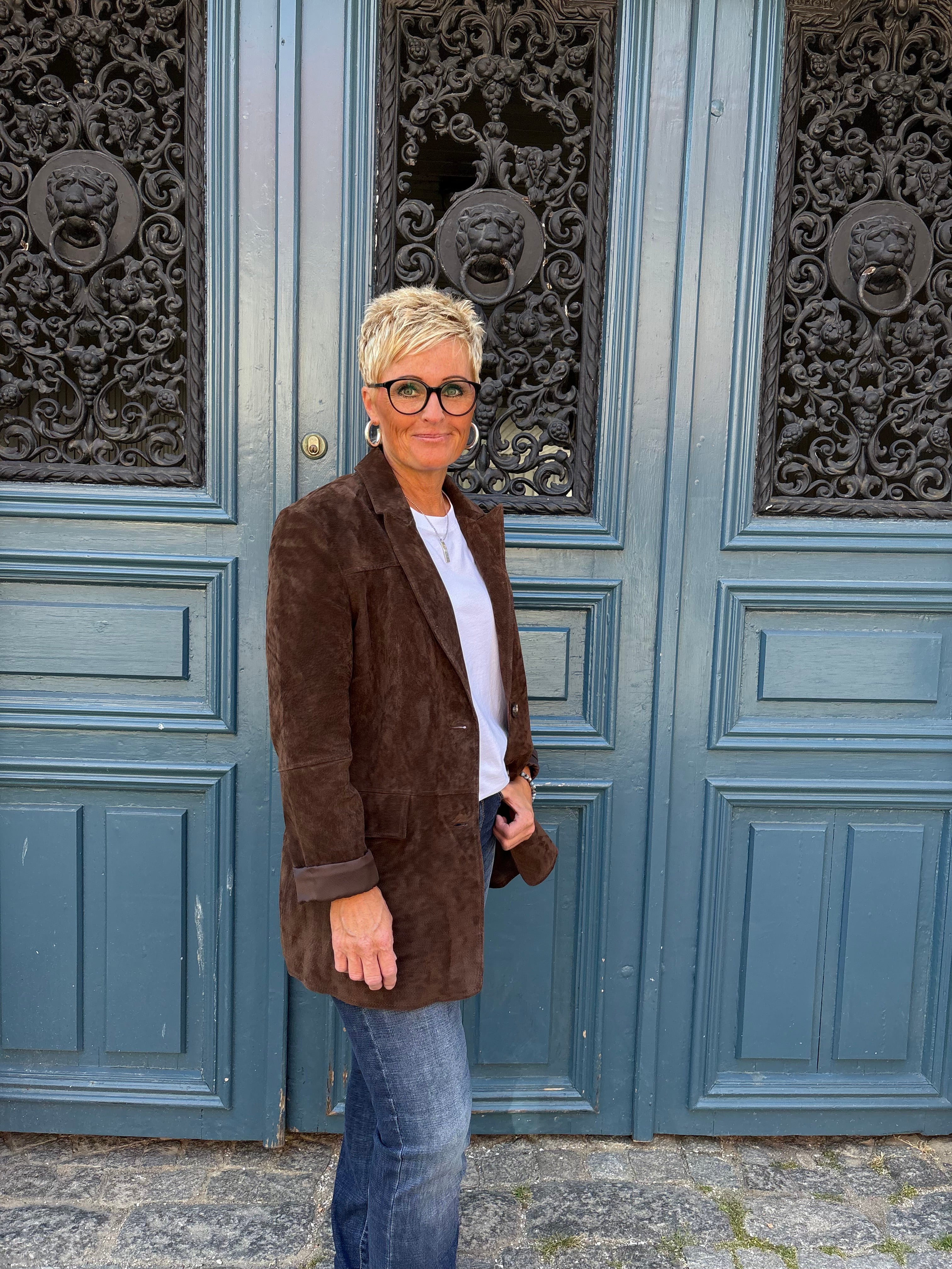 VMPERNILLE LS SUEDE JACKET