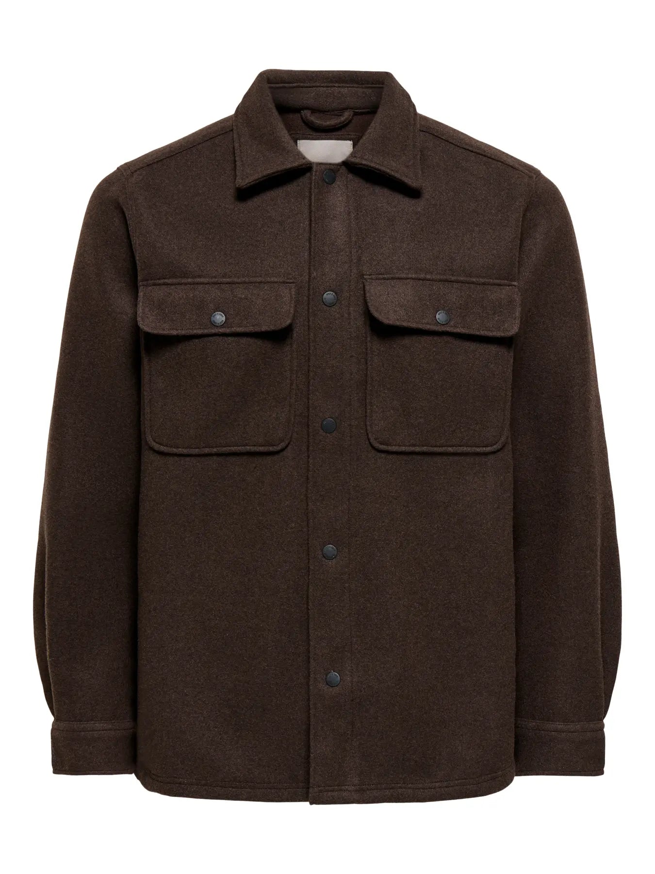 ONSASH OVR WOOLEN LOOK PKT LS SHIRT