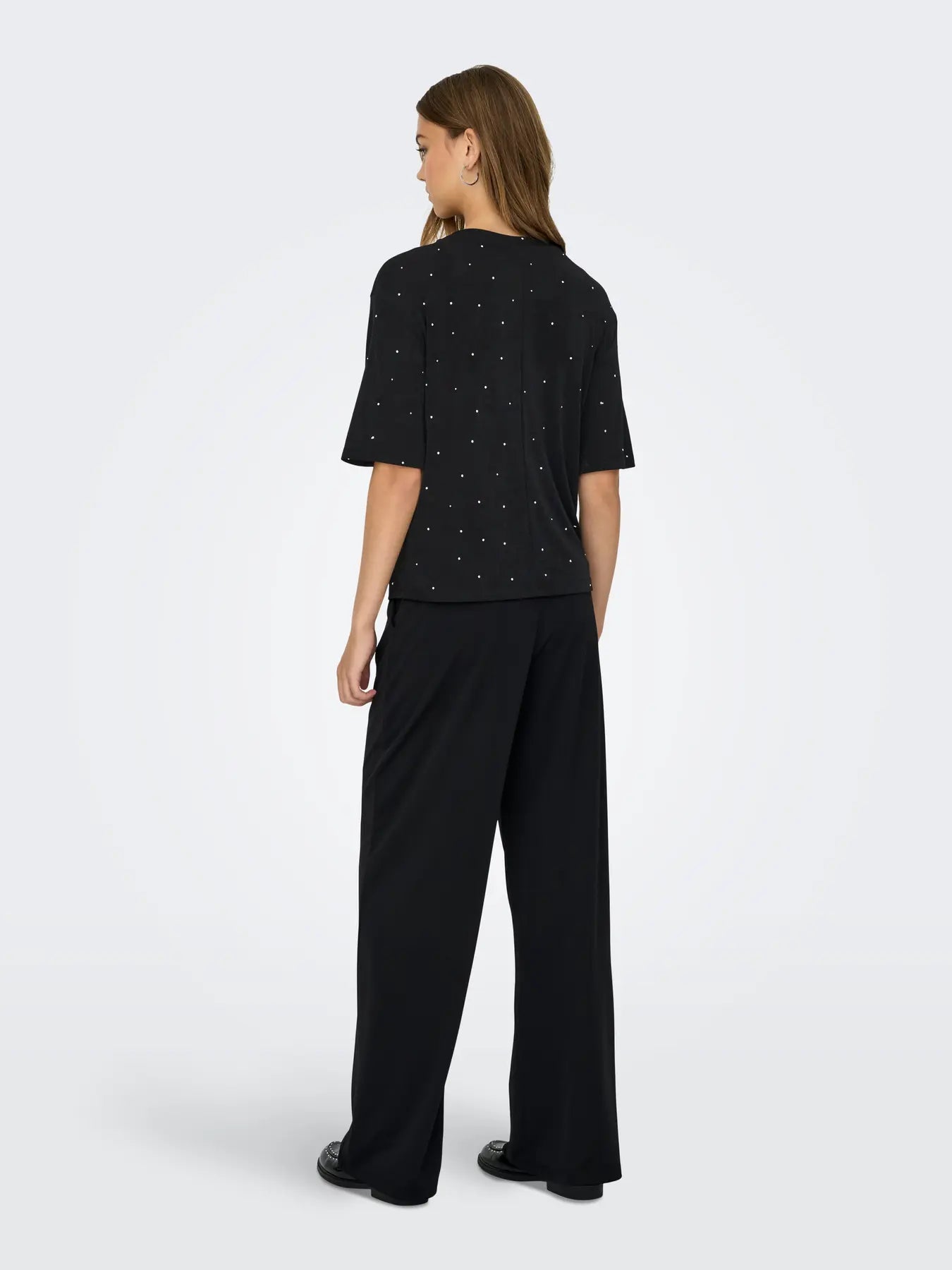 JDYPRIME S/S STUDS TOP JRS