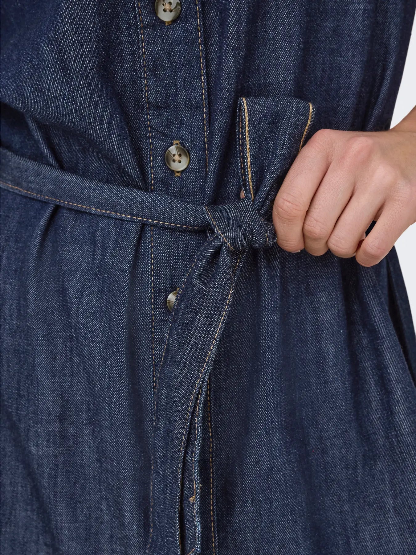 ONLSEVIGNY FRILL 3/4 SL LONG DRESS