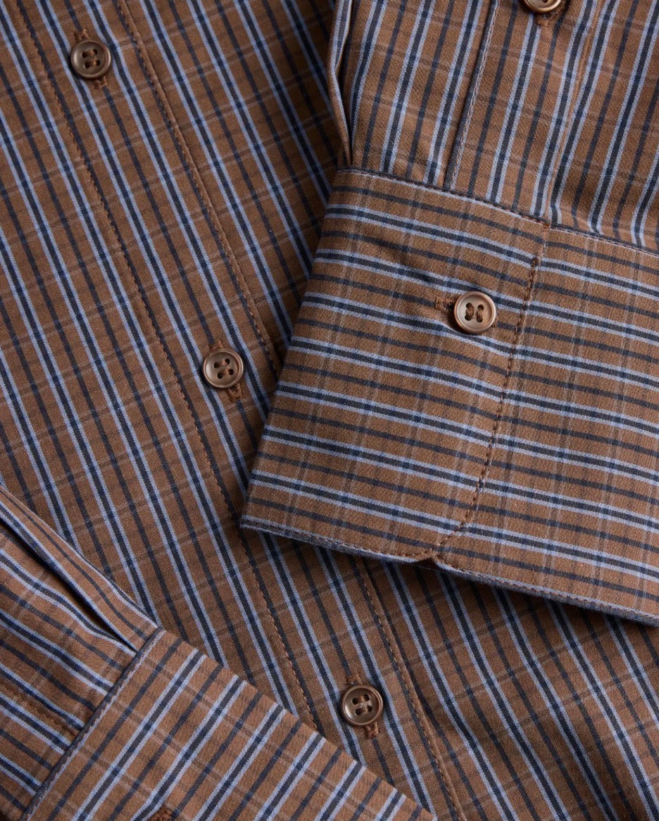 JXJAMIE LS RELAXED POPLIN SHIRT