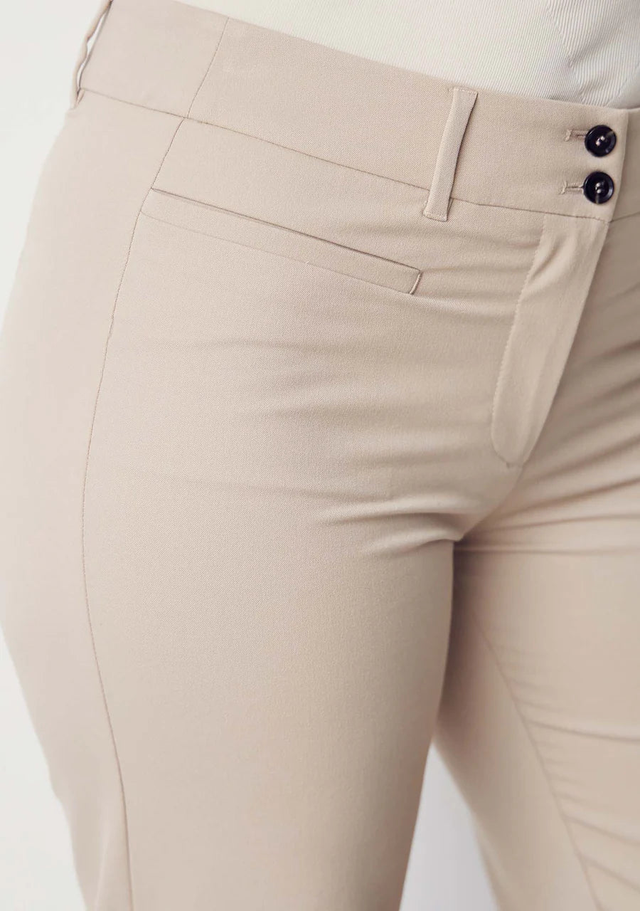 Firenze Straight Pant - Sand