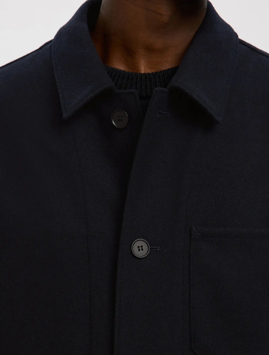 SLH-LANDON WOOL BLEND HYBRID BLAZER