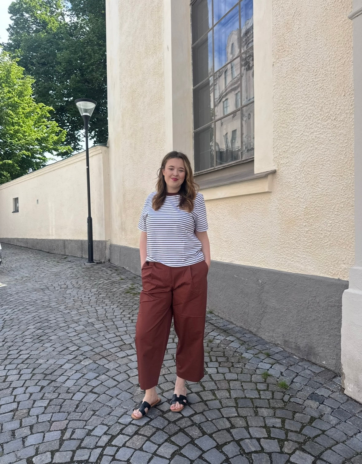 SLWBARREL CARMEN CROPPED PANT