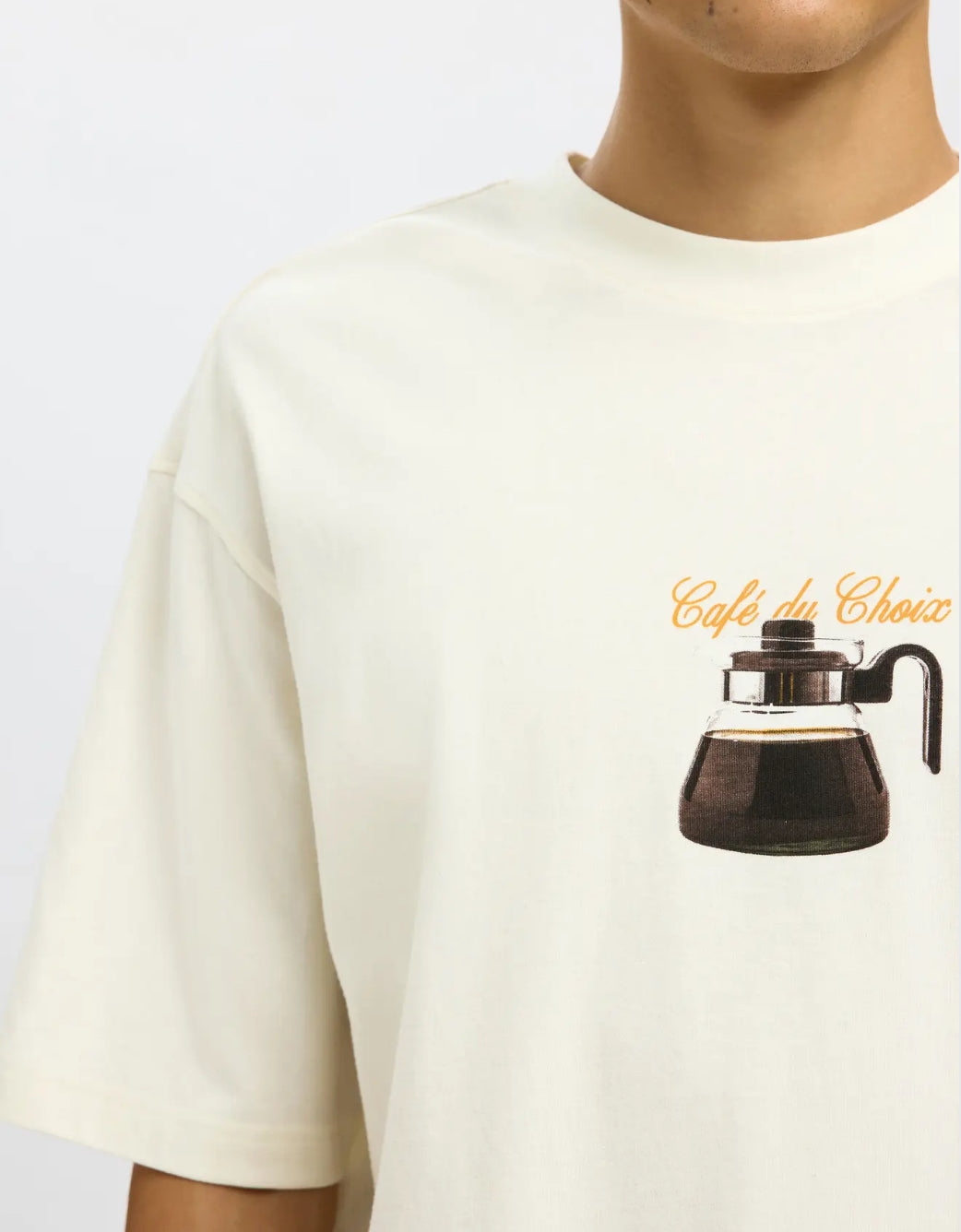 SLHRELAXNORMAN SS COFFEE TEE