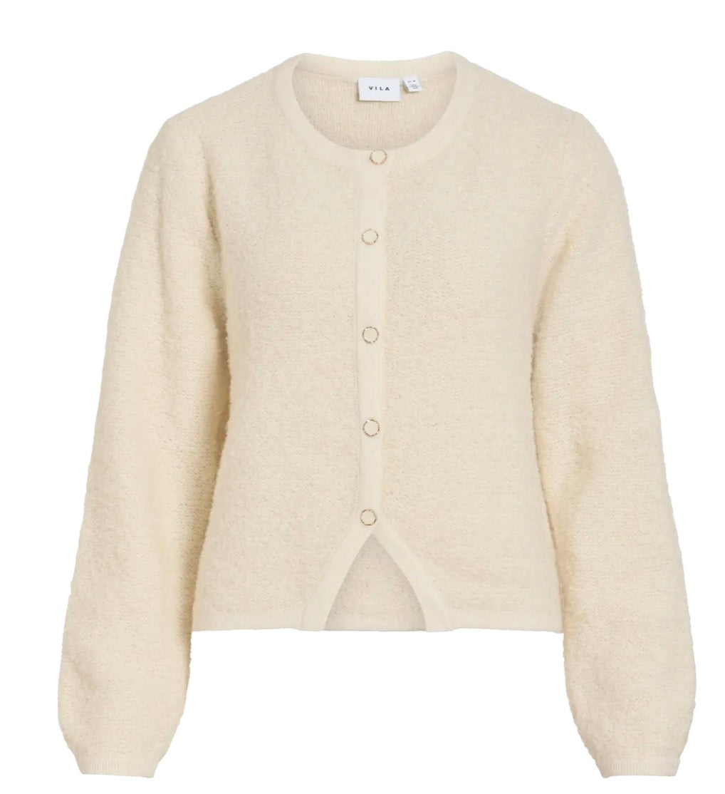 VIPIGGA O-NECK KNIT JACKET