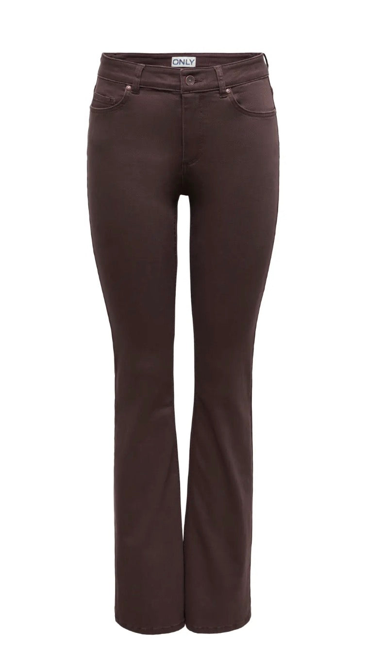 ONLBLUSH MID FLARED COLOUR PANT