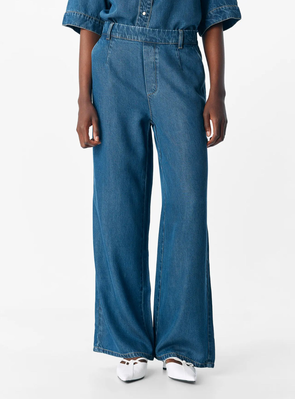 OBJFRAME LISA WIDE MW PANT