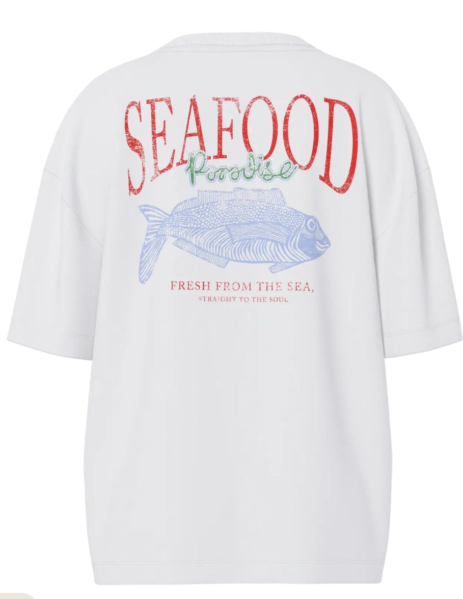 PCPHISH SS PRINTED T-SHIRT JRS