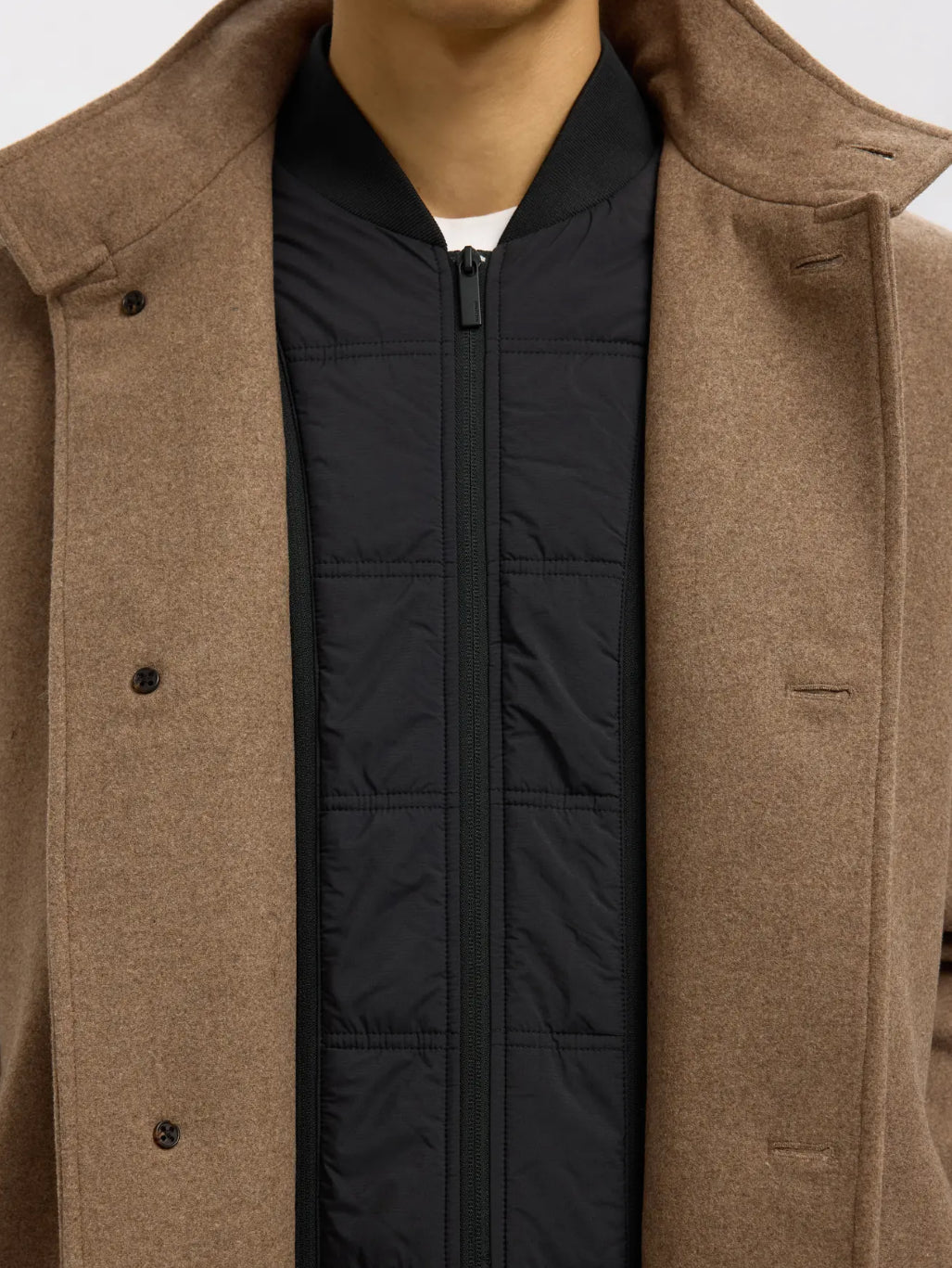 SLHRAINAR WOOL BLEND COAT